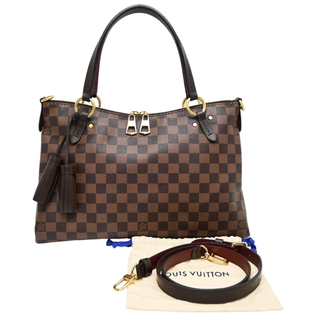 Louis Vuitton Limington Women's Handbag N40023 (Discontinued) Damier Brown (1 of 10)