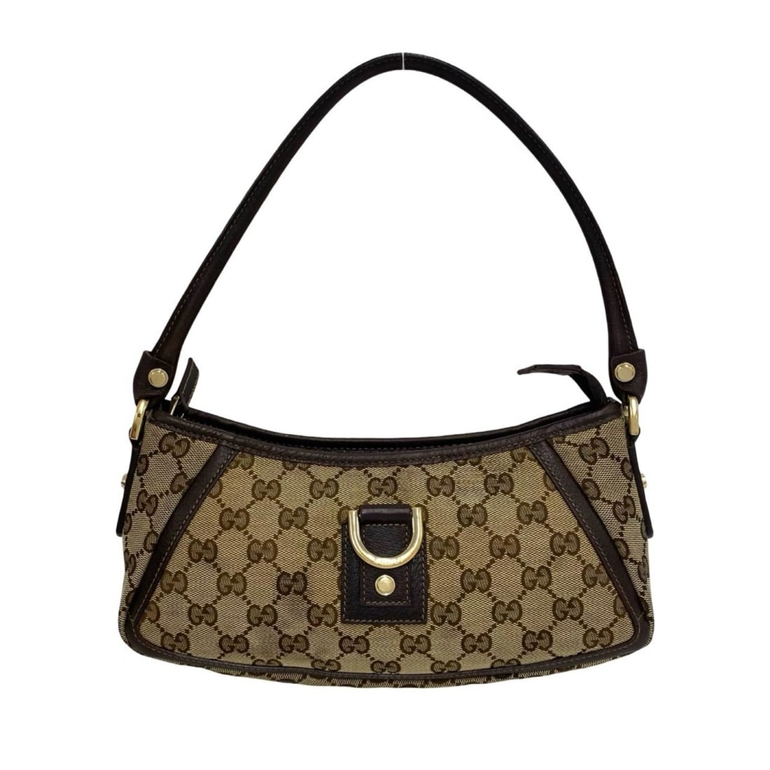 GUCCI Abbey GG Logo Pattern Canvas Leather Semi-One Shoulder Bag Handbag Brown 36348: --- Catalog ---Category: SizeSize (HxWxD): 12.5cm x 24.5cm x 7.5cm / 4.92'' x 9.64'' x 2.95''Category: DesignType: Handbag, Shoulder bagColor: BrownGender: WomenMaterial: Canvas , Leather Category: Ge