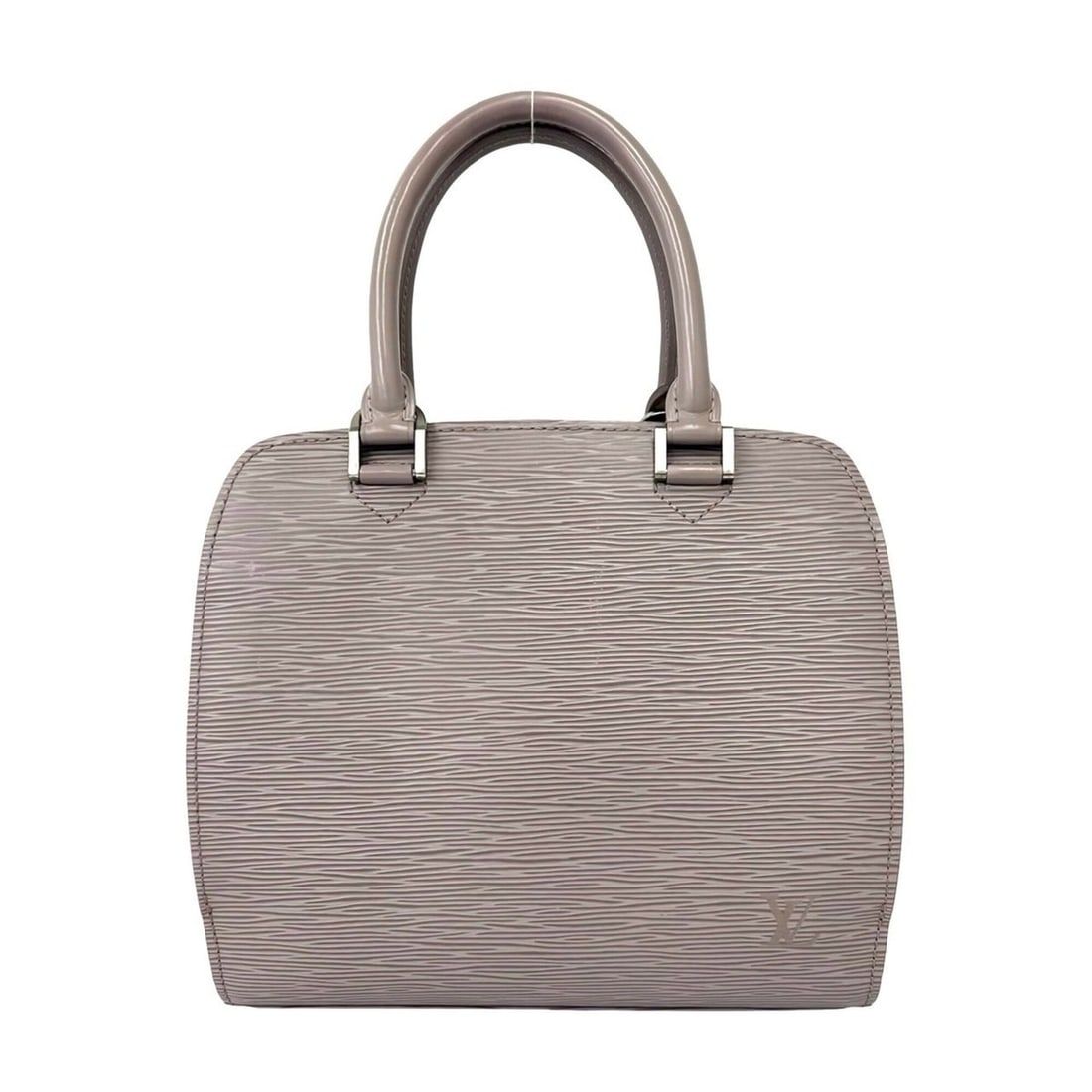 LOUIS VUITTON Louis Vuitton Pont Neuf Epi Leather Genuine Handbag Mini Boston Bag Tote Lilac Gray: --- Catalog ---Category: SizeSize (HxWxD): 21cm x 25.5cm x 8.5cm / 8.26'' x 10.03'' x 3.34''Category: DesignType: Boston bag, Handbag, Tote bagColor: GrayGender: WomenMaterial: Leather Category: Gener