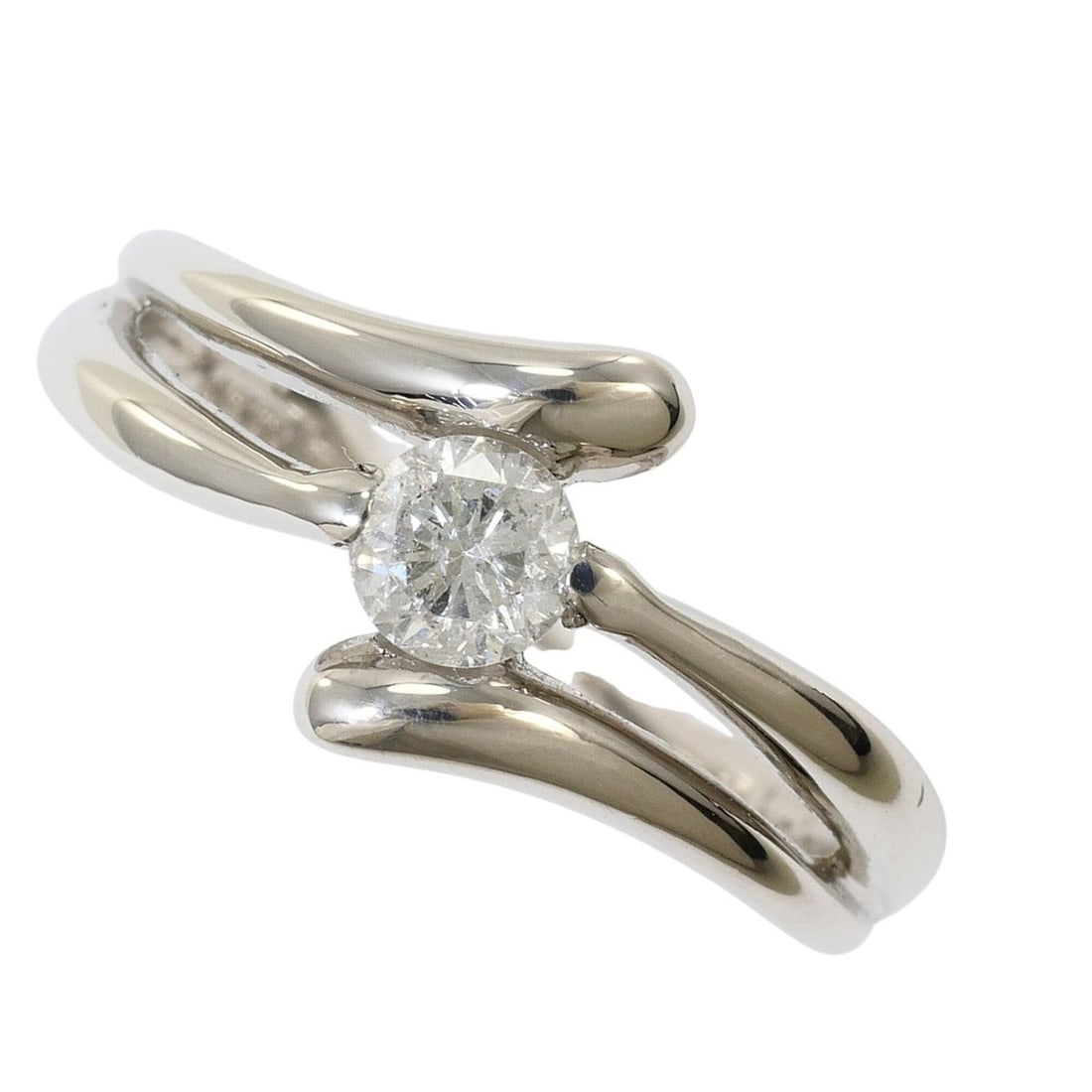 PT900 Platinum Ring, 1 Diamond, 0.318ct, I1 Clarity, Certificate of Authenticity, Total Weight 5.3g,: --- Catalog ---Category: SizeWidth: 9mm / 0.35''Weight: 5.3g / 0.18oz.JP Size: 12US Size: 6.5Category: DesignType: Band ringColor: PlatinumMetal: PlatinumStone: DiamondGender: WomenMaterial: Platinum 