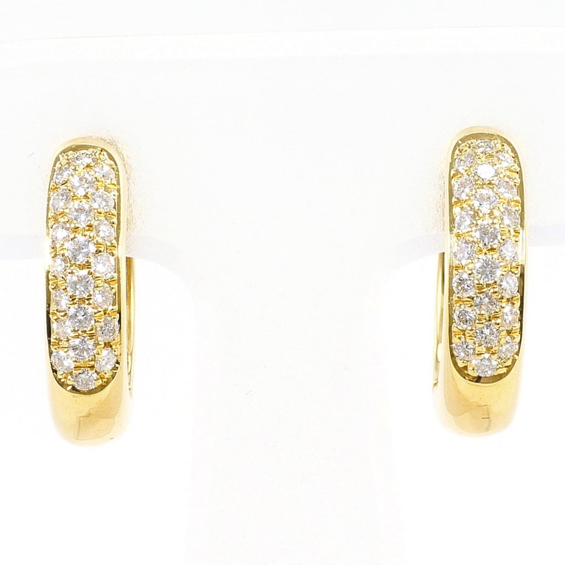 18K (18-karat) Yellow Gold (YG) Earrings with 0.28ct Diamonds, Certificate of Authenticity, Total: --- Catalog ---Category: SizeWeight: 7.7g / 0.27oz.Category: DesignType: Drop earringsColor: Yellow goldMetal: GoldStone: DiamondGender: WomenMaterial: Yellow gold (18K)Metal Purity: 18KCategory: Gene