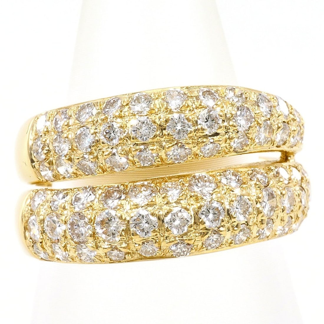18K (18-karat) Yellow Gold Ring with 1 Diamond (2.31ct), Certificate of Authenticity, Total Weight (1 of 11)
