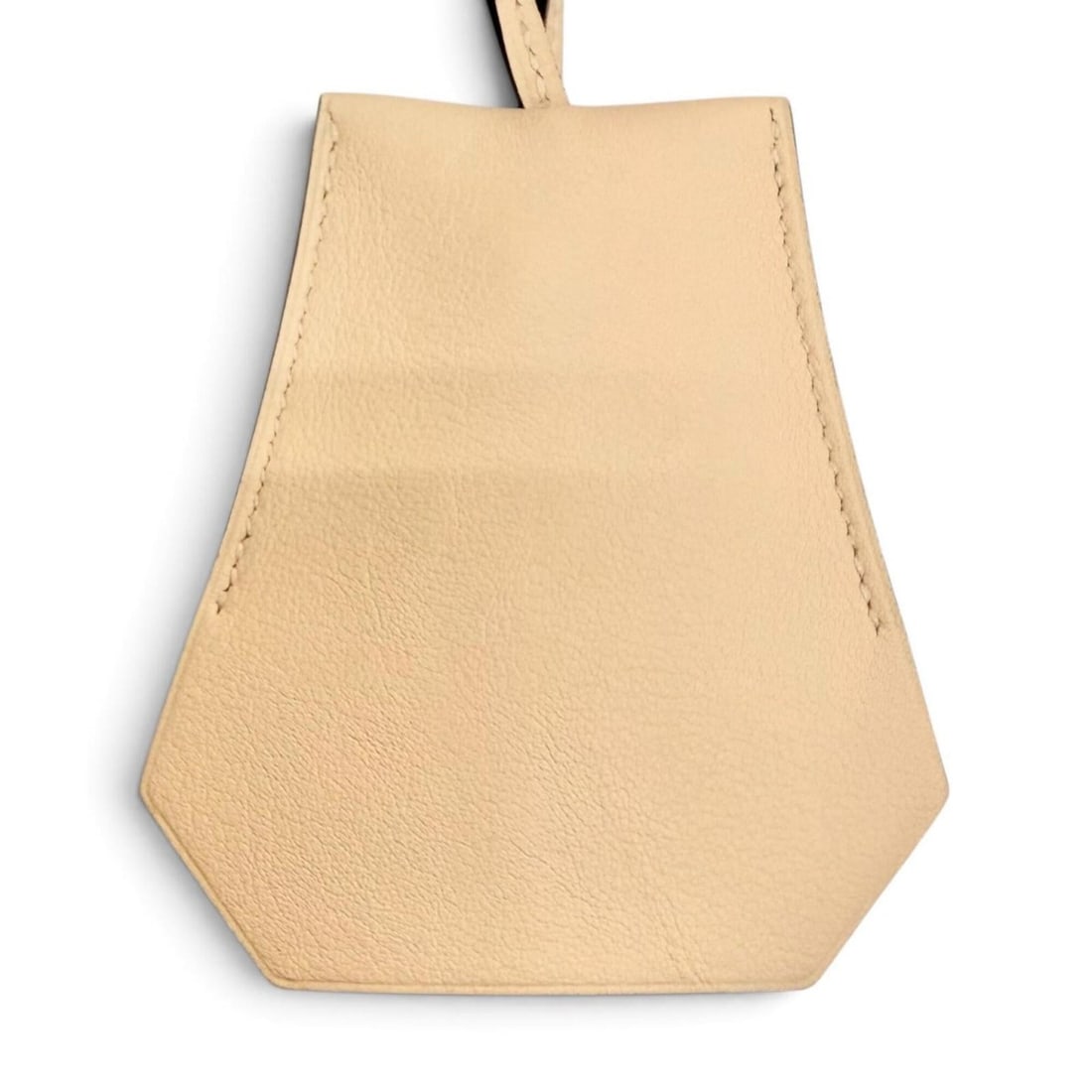 HERMES Rose Eglantine silver hardware clochette leather pendant necklace, T stamp, made in France,: --- Catalog ---Category: SizePendant Size: 87mm x 79mm / 3.42'' x 3.11''Neck Circumference: 50.5 cm / 19.88''Category: DesignColor: Rose EglantineGender: WomenMaterial: LeatherNecklace Type: NecklaceC