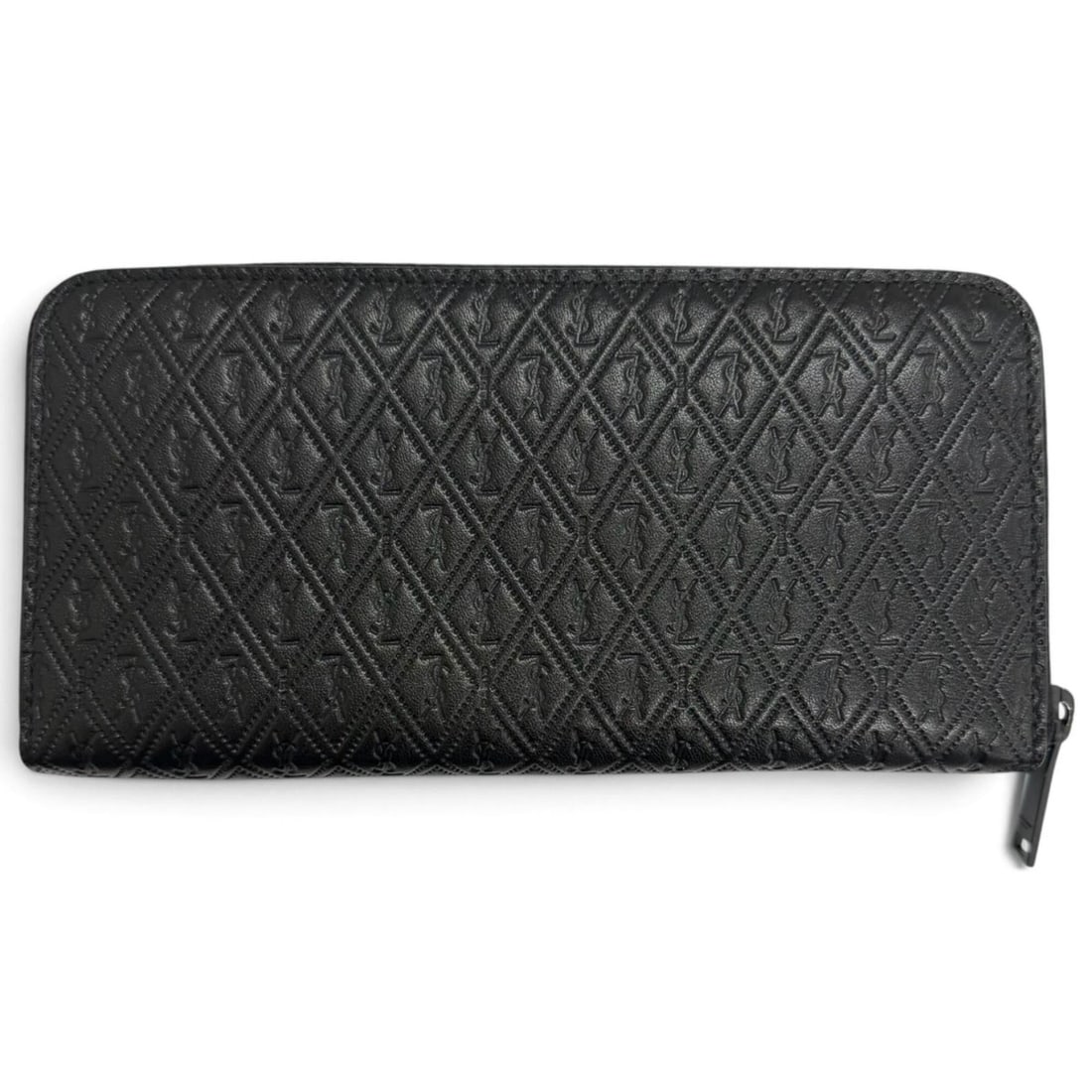 Yves Saint Laurent SAINT LAURENT PARIS 664491 Leather YSL Logo Round Zip Wallet Long Black with Box: --- Catalog ---Category: SizeSize (HxWxD): 9.5cm x 19cm / 3.74'' x 7.48''Category: DesignType: Long wallet (bi-fold)Color: BlackGender: MenMaterial: Leather Category: GeneralMPN: 664491Brand: Saint La
