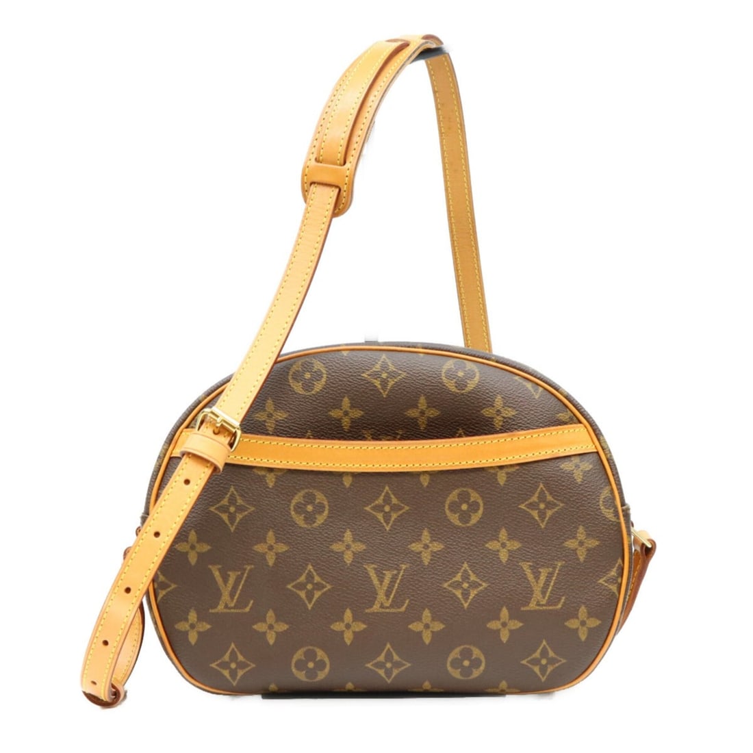 LOUIS VUITTON M51221 Monogram Blois Shoulder Bag, Brown with Gold Hardware, Women's: --- Catalog ---Category: SizeSize (HxWxD): 18cm x 24cm x 11cm / 7.08'' x 9.44'' x 4.33''Category: DesignType: Shoulder bagColor: BrownGender: WomenMaterial: Monogram Hardware Color: GoldCategory: Gene