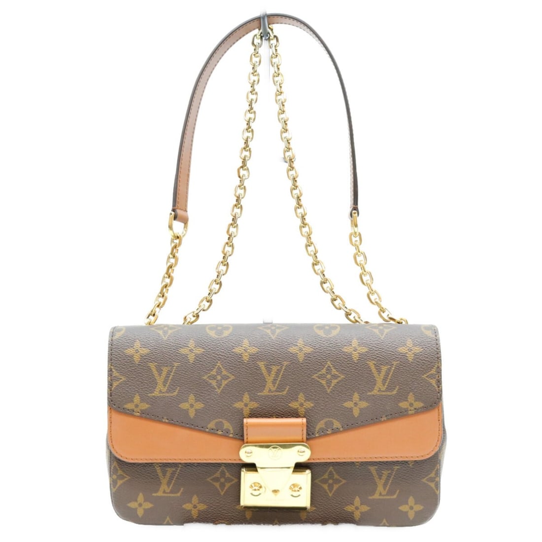 LOUIS VUITTON M46127 Monogram Sac Marceau Shoulder Bag, Brown with Gold Hardware, Women's: --- Catalog ---Category: SizeSize (HxWxD): 14.5cm x 25cm x 8cm / 5.7'' x 9.84'' x 3.14''Category: DesignType: Shoulder bagColor: BrownGender: WomenMaterial: Monogram Hardware Color: GoldCategory: Gene
