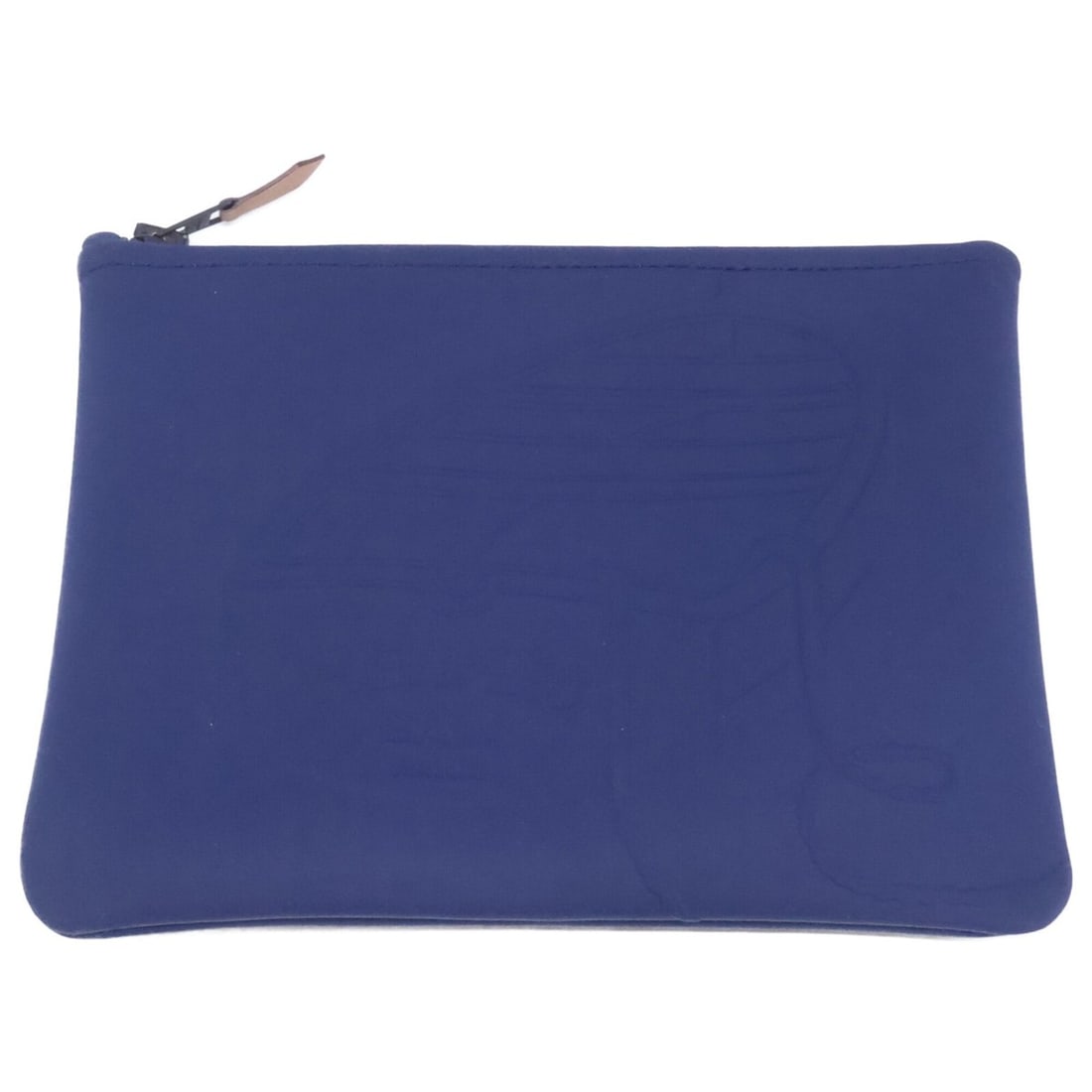 HERMES Neo Bain Thalassa PM Pouch, Marine, Women's: --- Catalog ---Category: SizeSize (HxWxD): 15.5cm x 21cm / 6.1'' x 8.26''Category: DesignType: PouchGender: WomenMaterial: Neoprene Category: GeneralBrand: Hermes--- Item List ---Section: ConditionRan
