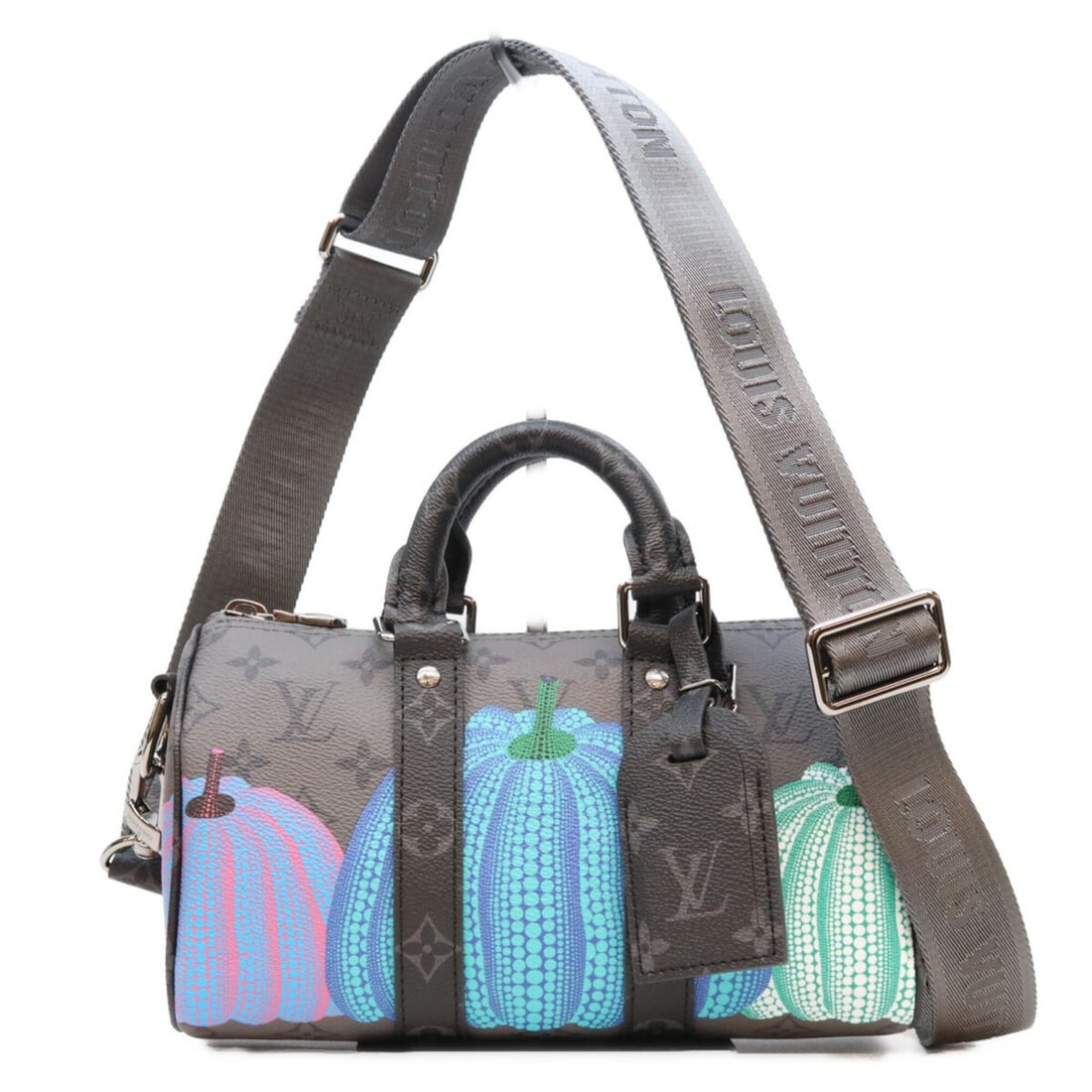 LOUIS VUITTON x Yayoi Kusama 23 Years M46437 Keepall Bandoulière 25 Shoulder Bag Multicolor Men's: --- Catalog ---Category: SizeSize (HxWxD): 15cm x 25cm x 12cm / 5.9'' x 9.84'' x 4.72''Category: DesignType: Shoulder bagColor: BlackGender: MenMaterial: Monogram Category: GeneralBrand: Louis Vuitton