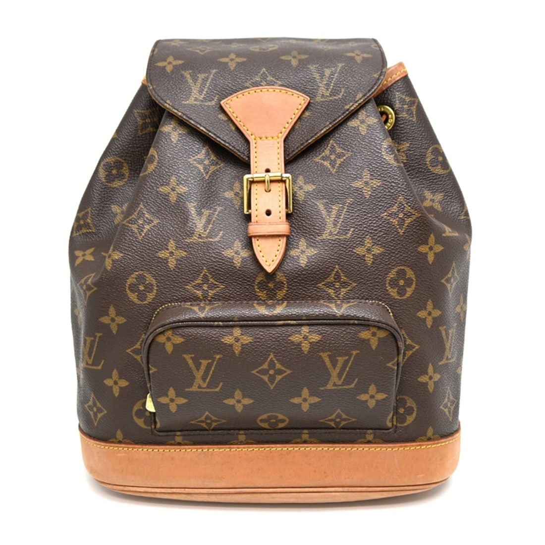 Louis Vuitton Montsouris MM Women's Backpack/Daypack M51136 (Discontinued) Monogram Brown (1 of 9)