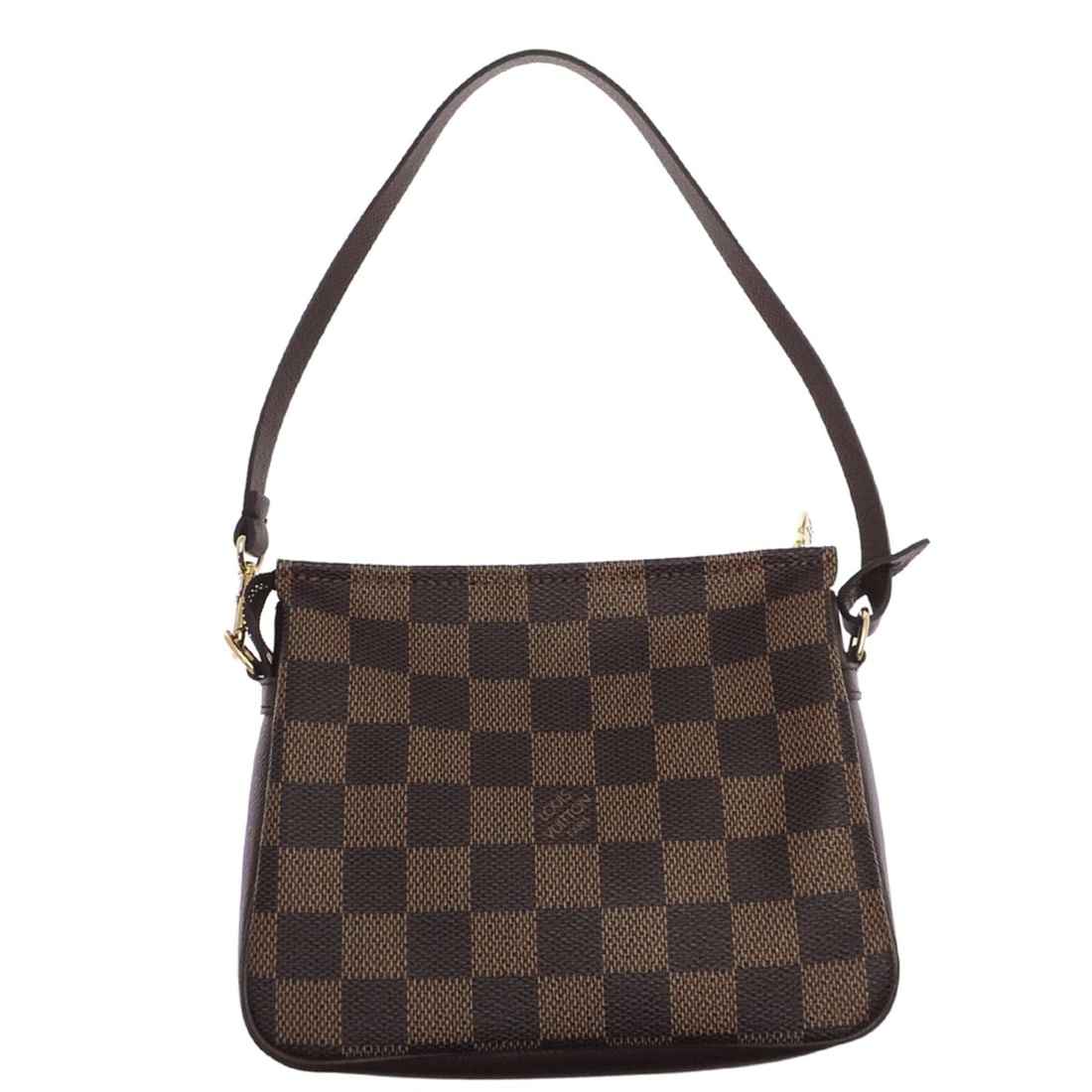 Louis Vuitton Trouse Makeup Pouch for Women N51982 (Discontinued) Damier Brown: --- Catalog ---Category: SizeSize (HxWxD): 12cm x 16.5cm x 5.5cm / 4.72'' x 6.49'' x 2.16''Category: DesignType: PouchColor: BrownGender: WomenMaterial: Damier Canvas Category: GeneralMPN: N51982Brand