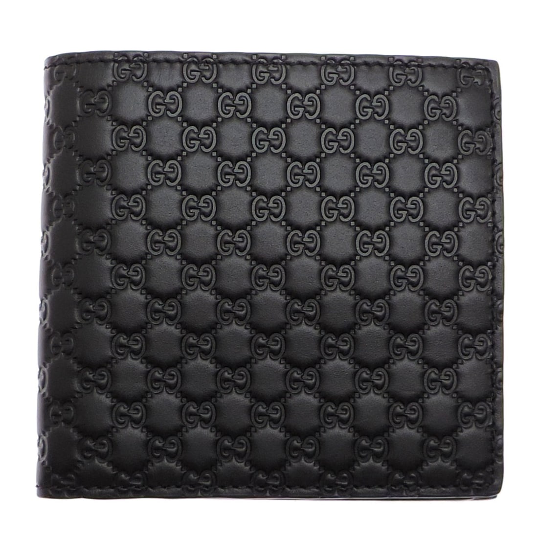 Gucci Outlet Item: Women's/Men's Bi-fold Wallet, 150413, Microguccissima Leather, Black: --- Catalog ---Category: SizeSize (HxWxD): 10.5cm x 11cm x 1.5cm / 4.13'' x 4.33'' x 0.59''Category: DesignType: Wallet (bi-fold)Color: BlackGender: Men,WomenMaterial: Leather Category: GeneralMPN: 15