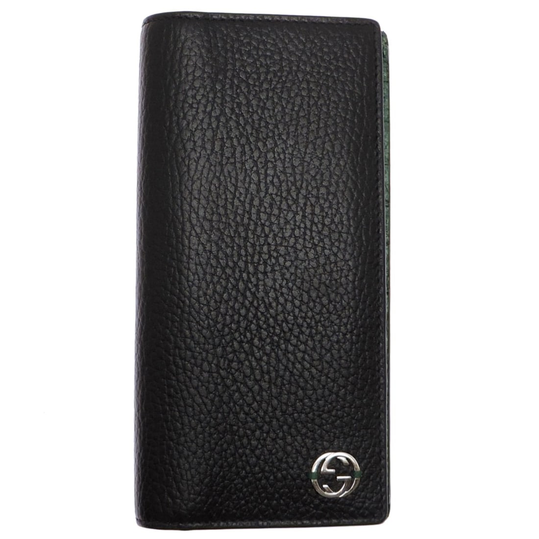 Gucci Interlocking G Outlet Men's Long Wallet 610467 Leather Black: --- Catalog ---Category: SizeSize (HxWxD): 17cm x 8.5cm x 2.5cm / 6.69'' x 3.34'' x 0.98''Category: DesignType: Long wallet (bi-fold)Color: BlackGender: MenMaterial: Leather Category: GeneralMPN: 6104