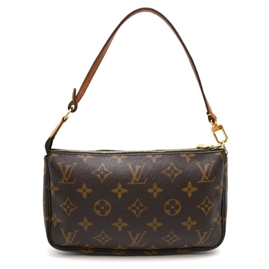 Louis Vuitton Pochette Accessoires Women's Pouch M51980 (Discontinued) Monogram Brown: --- Catalog ---Category: SizeSize (HxWxD): 14cm x 22cm x 3.5cm / 5.51'' x 8.66'' x 1.37''Category: DesignType: Pochette, PouchColor: BrownGender: WomenMaterial: Monogram Category: GeneralMPN: M51980Br