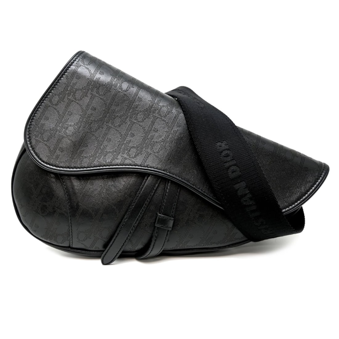 Christian Dior Dior Saddle Bag Oblique Galaxy Trotter Women's Shoulder 1ADP0093VPI Leather Black: --- Catalog ---Category: SizeSize (HxWxD): 19cm x 27cm x 4.5cm / 7.48'' x 10.62'' x 1.77''Category: DesignType: Saddle bag, Shoulder bagColor: BlackGender: WomenMaterial: Leather Category: GeneralMPN: