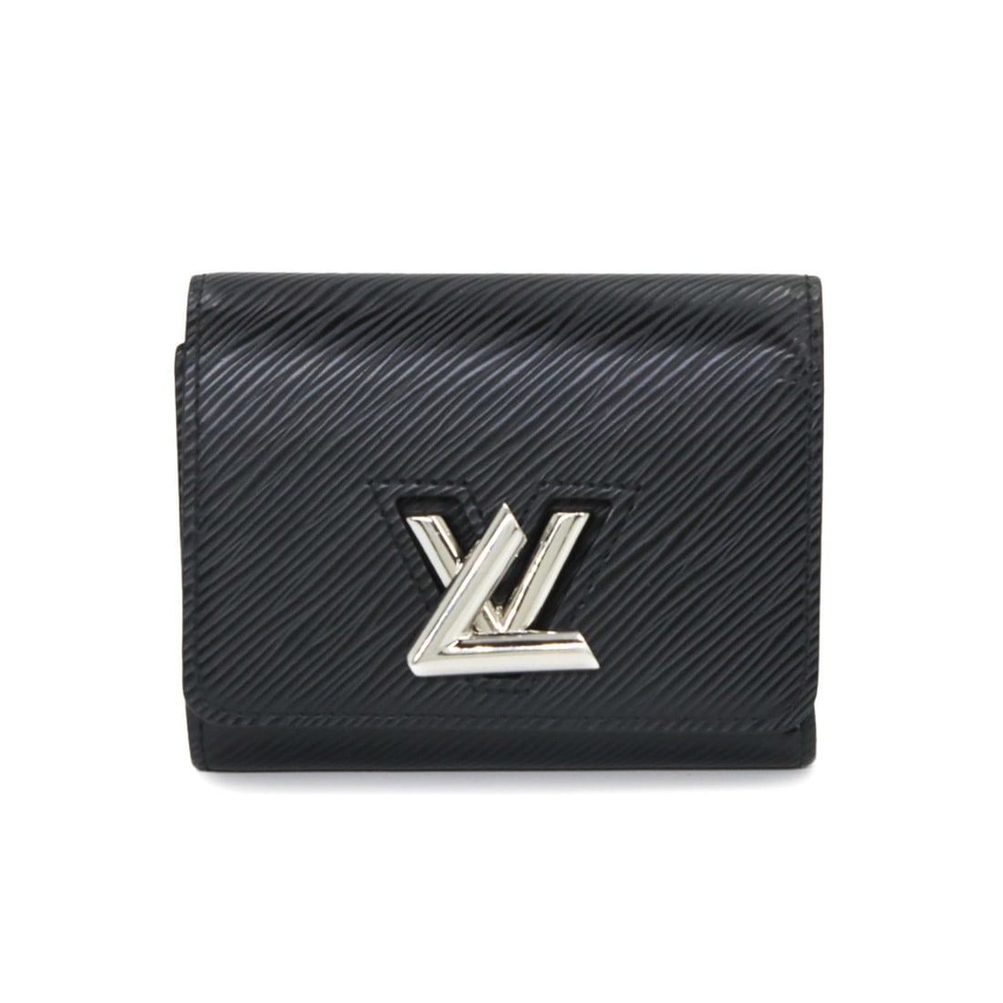 Louis Vuitton Epi Portefeuille Twist Compact Tri-fold Wallet, Leather, Noir (M64414),: --- Catalog ---Category: SizeSize (HxWxD): 9.5cm x 12cm x 2cm / 3.74'' x 4.72'' x 0.78''Category: DesignType: Wallet (tri-fold)Color: NoirGender: Women,MenMaterial: Epi leather Category: GeneralMPN: M