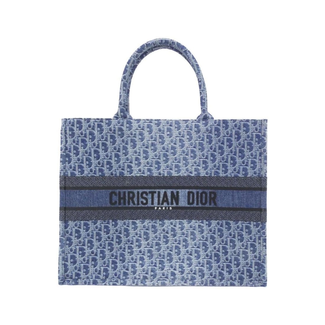 Christian Dior DENIM DIOR OBLIQUE Book Tote Large M1286ZEGC Handbag: --- Catalog ---Category: SizeSize (HxWxD): 35cm x 42cm x 18cm / 13.77'' x 16.53'' x 7.08''Category: DesignType: HandbagColor: BlueGender: Women,MenMaterial: Denim Category: GeneralMPN: M1286ZEGCBrand: