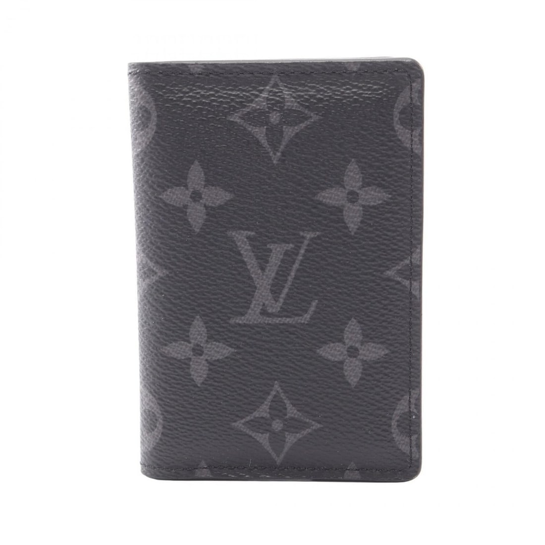 Louis Vuitton Organizer de Poche Monogram Eclipse Business Card Holder/Card Case Accessory for Men,: --- Catalog ---Category: DesignType: Card caseColor: BlackGender: MenMaterial: PVC Category: GeneralMPN: M61696Brand: Louis VuittonCategory: Physical PropertiesSize (HxWxD): 11cm x 7.5cm x 1cm / 4.33'