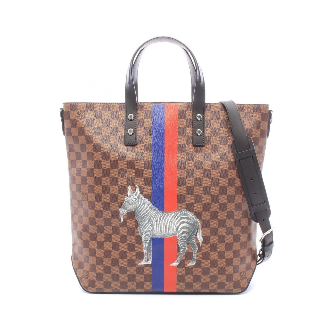 Louis Vuitton LOUIS VUITTON Atlas Tote Chapman Brothers Bag Handbag Coated Canvas Leather Men's: --- Catalog ---Category: SizeSize (HxWxD): 39cm x 35cm x 11cm / 15.35'' x 13.77'' x 4.33''Category: DesignType: Handbag, Tote bagColor: Brown, Multi-colorGender: MenMaterial: Coated canvas , Rayon Cat