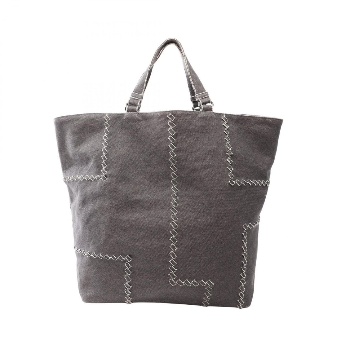 Bottega Veneta tote bag/handbag, canvas, men's/women's, gray.: --- Catalog ---Category: SizeSize (HxWxD): 42cm x 36cm x 18cm / 16.53'' x 14.17'' x 7.08''Category: DesignType: Handbag, Tote bagColor: GrayGender: Men,WomenMaterial: Canvas Category: GeneralBrand: Bo
