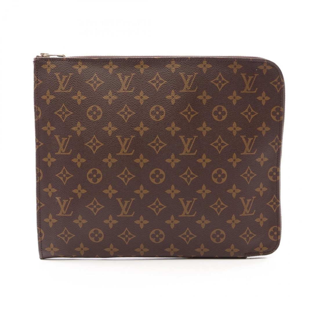 Louis Vuitton Pochette Document Second Bag Clutch Handbag Coated Canvas Monogram Men's Women's Brown: --- Catalog ---Category: SizeSize (HxWxD): 26cm x 32cm x 1.5cm / 10.23'' x 12.59'' x 0.59''Category: DesignType: Clutch bag, HandbagColor: BrownGender: Men,WomenMaterial: Coated canvas Category: Gener