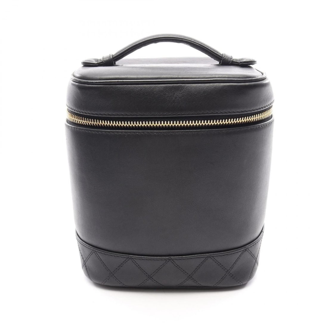 Chanel Bicolore Handbag, Leather, Women's, Black, A01619: --- Catalog ---Category: SizeSize (HxWxD): 17cm x 15cm x 12cm / 6.69'' x 5.9'' x 4.72''Category: DesignType: Handbag, Vanity bagColor: BlackGender: WomenMaterial: Leather Category: GeneralMPN: A01619B