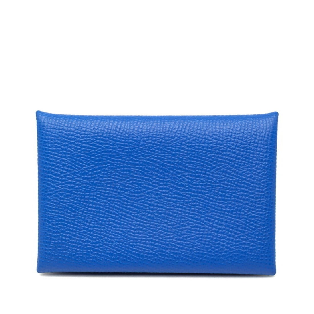 Hermes Calvi Business Card Holder/Card Case, K Stamp, Blue Veau Epsom Leather, Women's.: --- Catalog ---Category: DesignType: Card caseColor: BlueGender: WomenMaterial: Epsom leather Category: GeneralBrand: HermesCategory: Physical PropertiesSize (HxWxD): 7cm x 10cm x 1.5cm / 2.75'' x 3.9