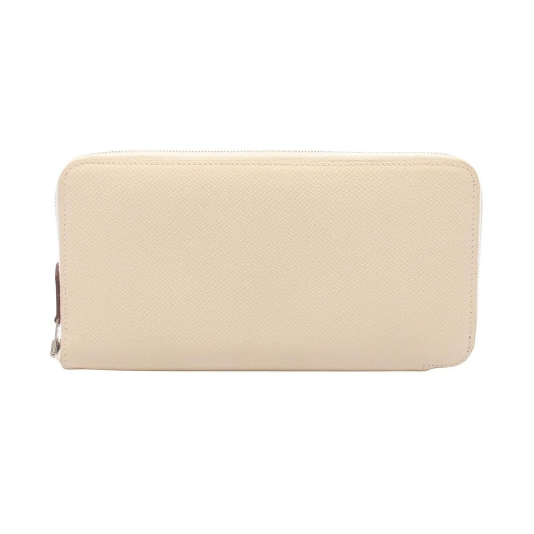 Hermes Azap Long Silk In Round Wallet, Leather, Calfskin (Cowhide), Veau Epsom, Women's, Ivory (1 of 11)