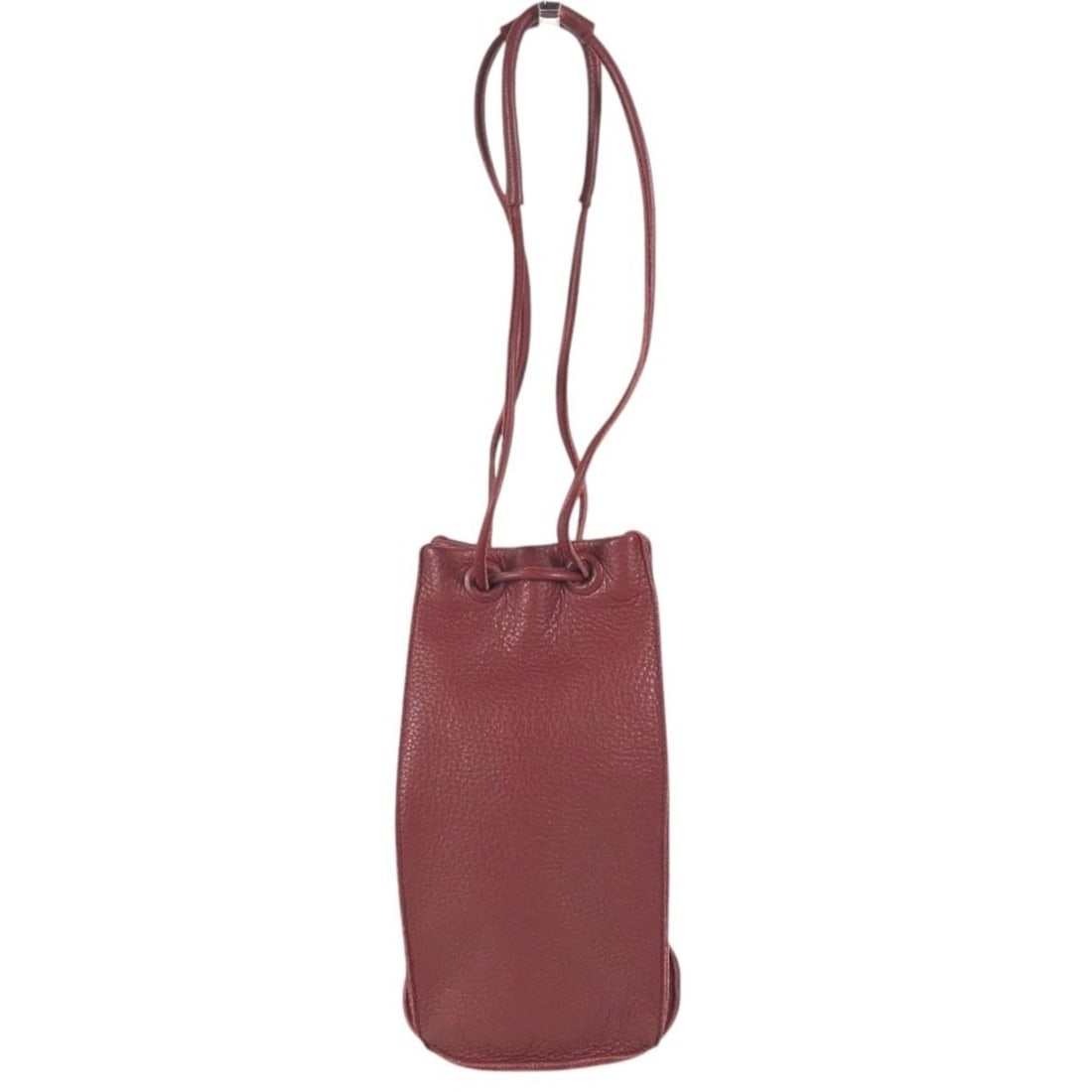 BOTTEGA VENETA Bottle Bag Wine Handbag Leather Men's Women's Red: --- Catalog ---Category: SizeSize (HxWxD): 25.5cm x 14.5cm x 13.5cm / 10.03'' x 5.7'' x 5.31''Category: DesignType: HandbagColor: Red colorGender: Men,WomenMaterial: Leather Category: GeneralBrand: Bo