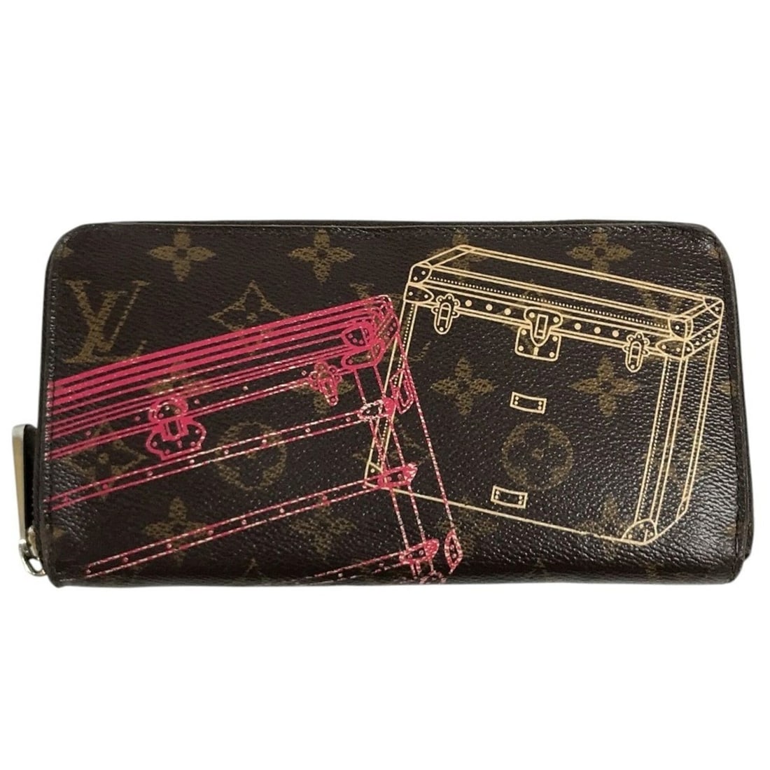 LOUIS VUITTON M58507 Monogram 2014 Christmas Limited Edition Zippy Wallet Long Round Zipper Canvas: --- Catalog ---Category: SizeSize (HxWxD): 10cm x 19cm x 2cm / 3.93'' x 7.48'' x 0.78''Category: DesignType: Long wallet (bi-fold)Color: BrownGender: Men,WomenMaterial: Monogram Category: GeneralMPN: 