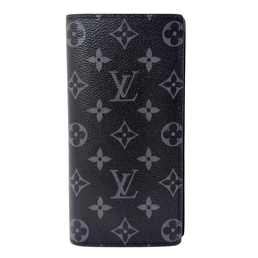 Louis Vuitton Monogram Eclipse Portefeuille Brazza Long Wallet M61697 Black RFID Women's: --- Catalog ---Category: SizeSize (HxWxD): 19cm x 9.5cm x 2cm / 7.48'' x 3.74'' x 0.78''Category: DesignType: Coin purse/coin caseColor: BlackGender: WomenMaterial: Monogram Eclipse Category: GeneralM