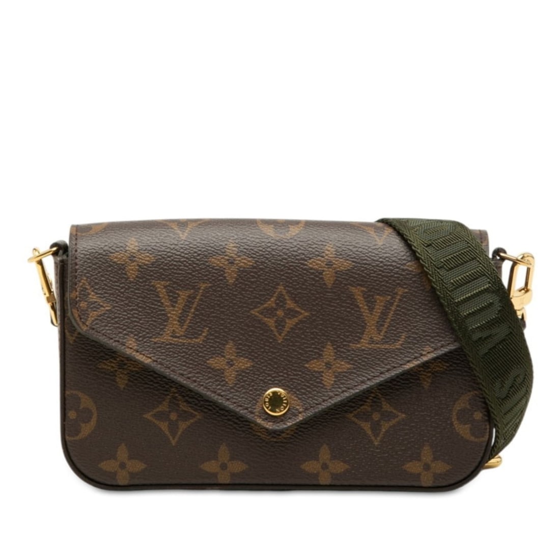 Louis Vuitton Monogram Multi Pochette Felicie Crossbody Shoulder Bag M80091 Brown Leather Women's: --- Catalog ---Category: SizeSize (HxWxD): 11cm x 17cm x 3.5cm / 4.33'' x 6.69'' x 1.37''Category: DesignType: Pochette, Pouch, Shoulder bagColor: Brown, MonogramGender: WomenMaterial: Monogram Catego