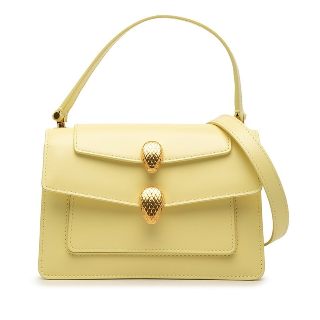 BVLGARI x ALEXANDER WANG Serpenti Belt Bag Chain Shoulder 2WAY 1733456 Yellow Gold Leather Women's: --- Catalog ---Category: SizeSize (HxWxD): 12cm x 18.5cm x 6cm / 4.72'' x 7.28'' x 2.36''Category: DesignType: Shoulder bagColor: YellowGender: WomenMaterial: Leather Category: GeneralMPN: 1733456Bran