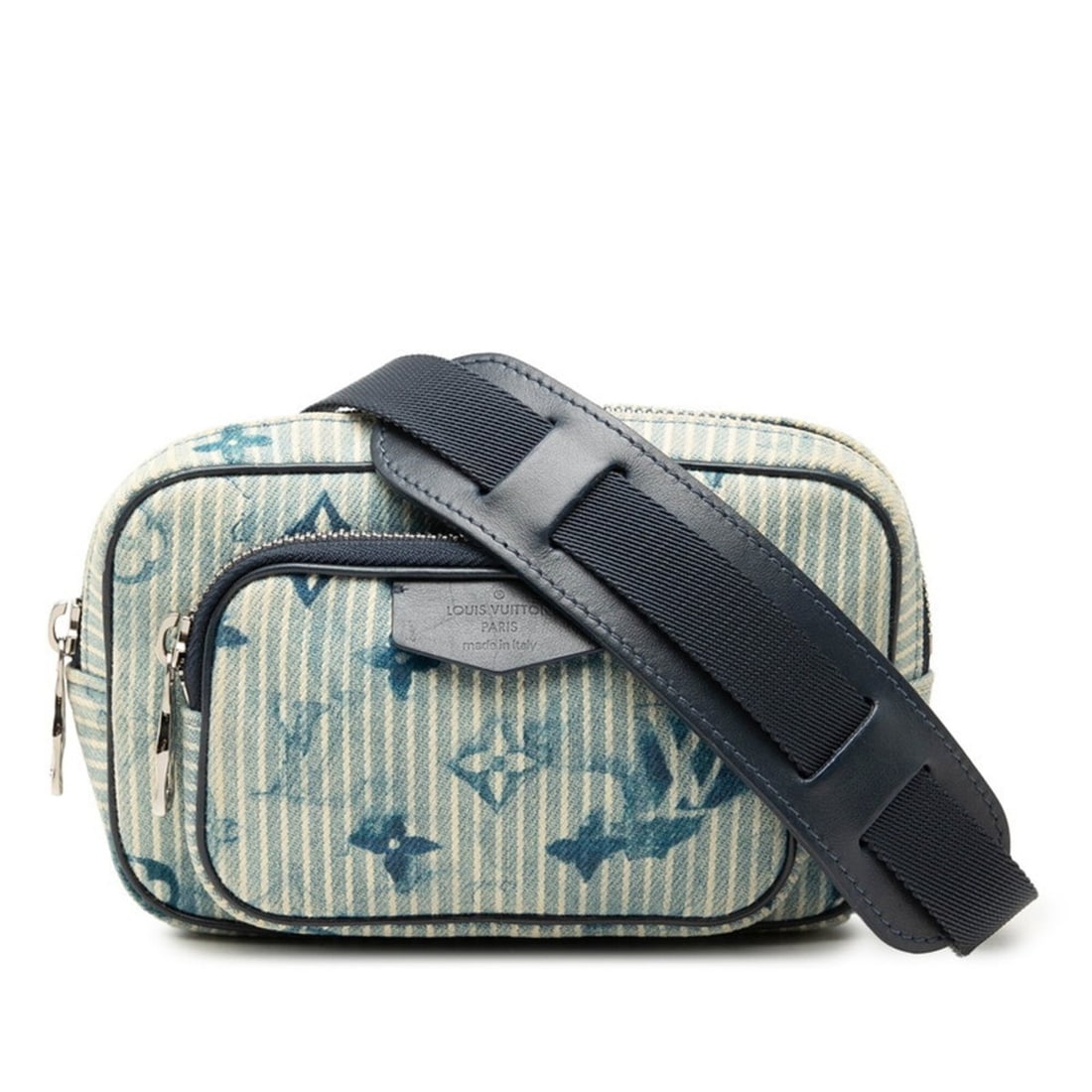 Louis Vuitton Monogram Watercolor Outdoor Pochette Crossbody Shoulder Bag M80462 Blue Navy Canvas: --- Catalog ---Category: SizeSize (HxWxD): 10cm x 16.5cm x 6cm / 3.93'' x 6.49'' x 2.36''Category: DesignType: Pochette, Shoulder bagColor: Blue, NavyGender: WomenMaterial: Canvas , Leather Category: 