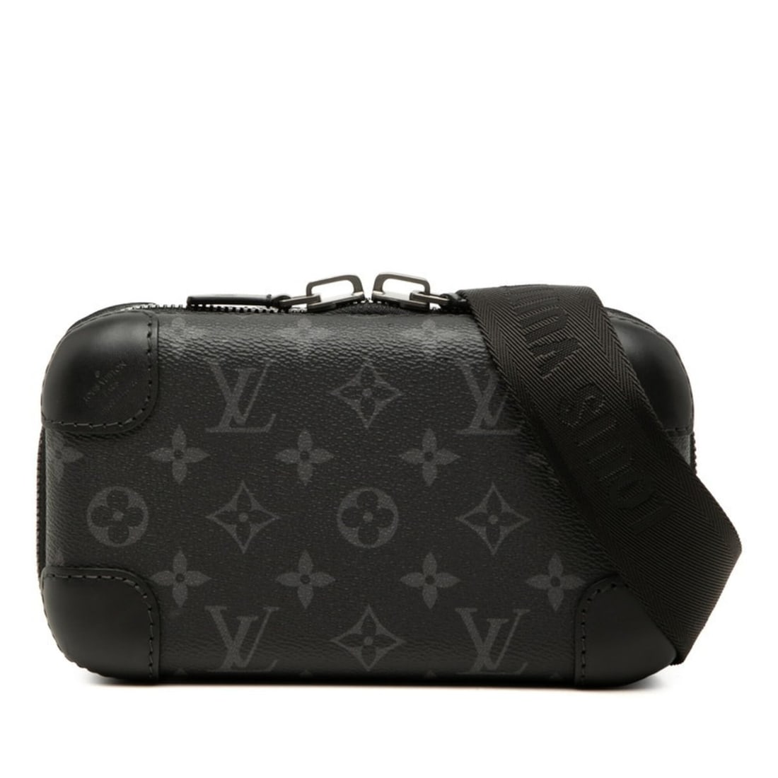 Louis Vuitton Monogram Eclipse Horizon Clutch Shoulder Bag M45579 Black Leather Women's LOUIS: --- Catalog ---Category: SizeSize (HxWxD): 11.5cm x 21cm x 6cm / 4.52'' x 8.26'' x 2.36''Category: DesignType: Shoulder bagColor: BlackGender: WomenMaterial: PVC , Leather Category: GeneralMPN: M45579