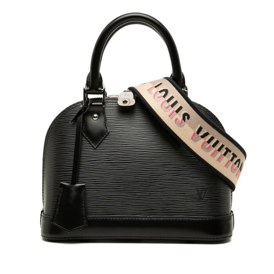 Louis Vuitton Epi Alma BB Handbag Shoulder Bag 2WAY M59217 Noir Black Leather Women's LOUIS VUITTON: --- Catalog ---Category: SizeSize (HxWxD): 17.5cm x 23.5cm x 11cm / 6.88'' x 9.25'' x 4.33''Category: DesignType: Handbag, Shoulder bagColor: Black, NoirGender: WomenMaterial: Leather Category: Genera