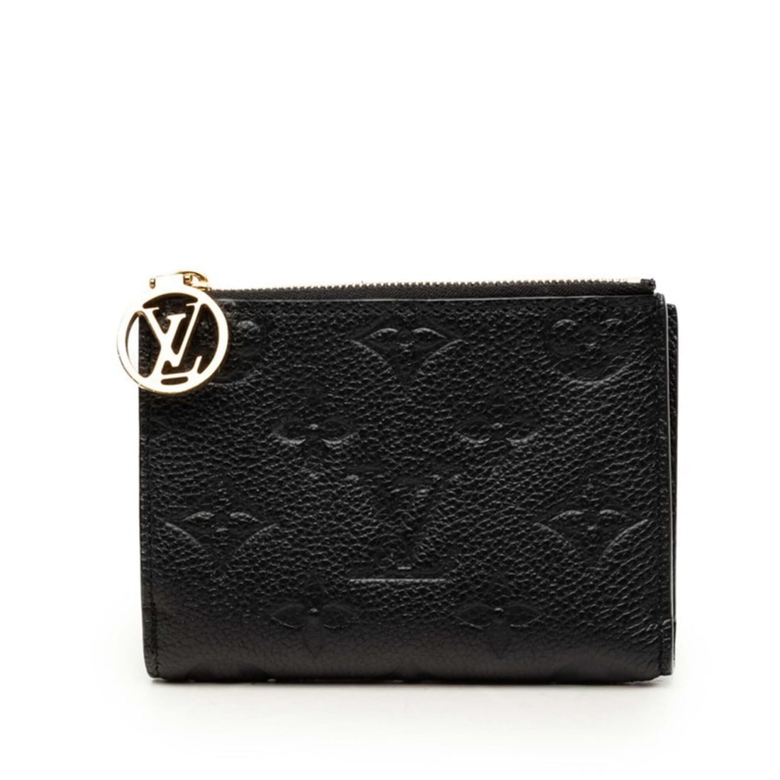 Louis Vuitton Monogram Empreinte Portefeuille Lisa Bi-fold Wallet M83365 Noir Black Leather Women's: --- Catalog ---Category: SizeSize (HxWxD): 8.5cm x 11.5cm x 2cm / 3.34'' x 4.52'' x 0.78''Category: DesignType: Wallet (bi-fold)Color: Black, NoirGender: WomenMaterial: Leather Category: GeneralMPN: M