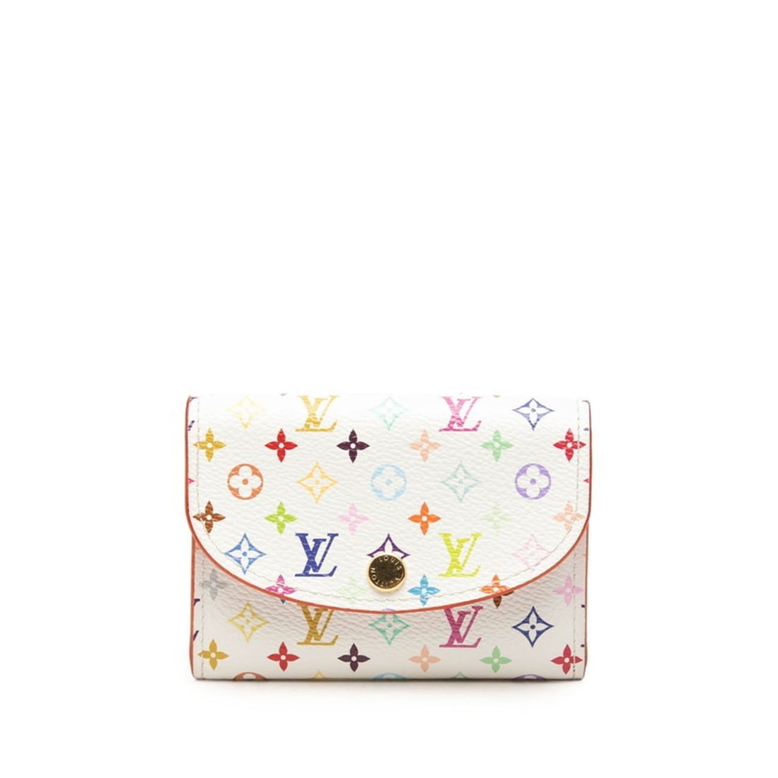 Louis Vuitton x Takashi Murakami Monogram Portemonnaie Rosalie Wallet/Coin Purse M13399 Multicolor: --- Catalog ---Category: SizeSize (HxWxD): 8cm x 11cm x 2.5cm / 3.14'' x 4.33'' x 0.98''Category: DesignType: Coin purse/coin caseColor: Multi-color, WhiteGender: WomenMaterial: PVC , Leather Category