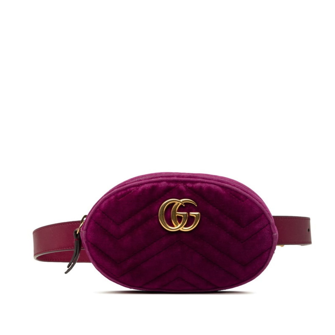 Gucci GG Marmont Quilted Crossbody Shoulder Bag, 476434, Purple Velvet Leather, Women's.: --- Catalog ---Category: SizeSize (HxWxD): 11cm x 19cm x 5.5cm / 4.33'' x 7.48'' x 2.16''Strap Length: 103cm / 40.55''Category: DesignType: Shoulder bag, Sling bagColor: PurpleGender: WomenClosure: Zi