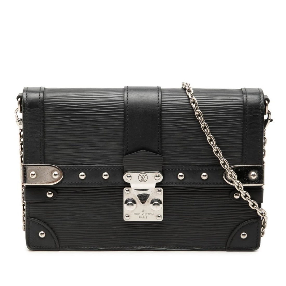 Louis Vuitton Epi Portefeuille Trunk Shoulder Bag M67507 Black Leather Women's LOUIS VUITTON: --- Catalog ---Category: SizeSize (HxWxD): 13cm x 19cm x 5.5cm / 5.11'' x 7.48'' x 2.16''Category: DesignType: Shoulder bagColor: BlackGender: WomenMaterial: Leather Category: GeneralMPN: M67507Brand: