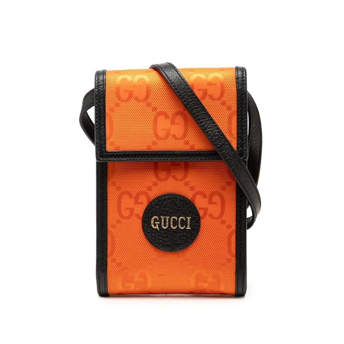 Gucci GG Logo Off the Grid Crossbody Shoulder Bag 625599 Orange Nylon Leather Women's GUCCI: --- Catalog ---Category: SizeSize (HxWxD): 17.5cm x 11.5cm x 3cm / 6.88'' x 4.52'' x 1.18''Category: DesignType: Shoulder bagColor: OrangeGender: WomenMaterial: Nylon , Leather Category: GeneralMPN: 6