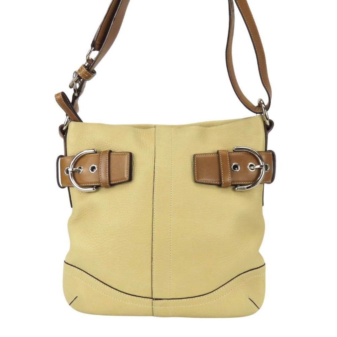 Coach Shoulder Bag 3772 Leather Beige Brown Crossbody One-Shoulder for Women COACH: --- Catalog ---Category: SizeSize (HxWxD): 26.5cm x 27cm x 3.5cm / 10.43'' x 10.62'' x 1.37''Category: DesignType: Shoulder bagColor: Beige brownGender: WomenMaterial: Leather Category: GeneralMPN: 37