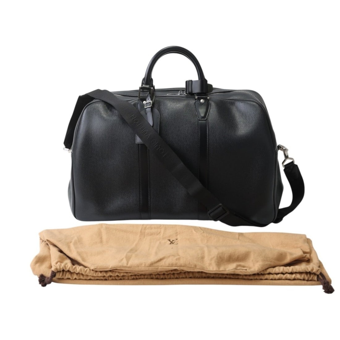Louis Vuitton LOUIS VUITTON Boston bag shoulder Taiga Kendall PM M30122 Black: --- Catalog ---Category: SizeSize (HxWxD): 32cm x 50cm x 22cm / 12.59'' x 19.68'' x 8.66''Category: DesignType: Boston bag, Shoulder bagColor: BlackGender: Women,MenMaterial: Taiga leather Category:
