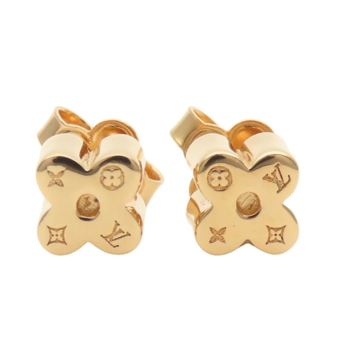 Louis Vuitton Boucles d'Oreilles Fast Flower Earrings M64878 Metal Gold Monogram Women's LOUIS: --- Catalog ---Category: SizeSize (HxWxD): 7.50mm x 7.50mm / 0.30'' x 0.30''Category: DesignType: Stud earringsColor: GoldMetal: GoldStyle: FashionGender: WomenMaterial: MetalCategory: GeneralMPN: