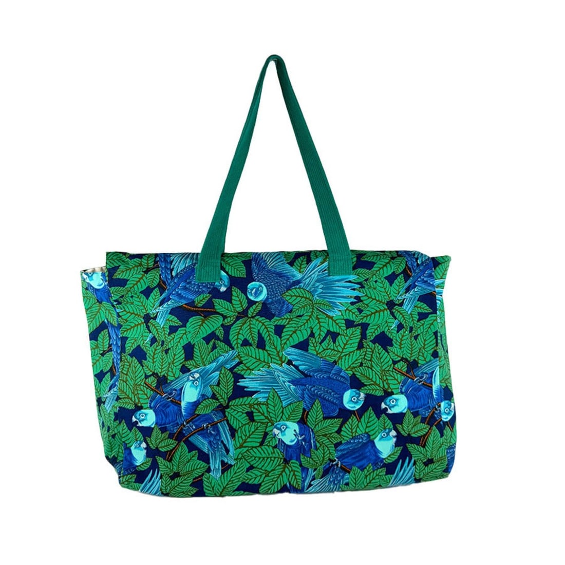 Hermes HERMES Tote Bag Canvas Green Blue Men's Women's z10896: --- Catalog ---Category: SizeSize (HxWxD): 36cm x 45cm x 11cm / 14.17'' x 17.71'' x 4.33''Category: DesignType: Tote bagColor: Blue, GreenGender: Men,WomenMaterial: Canvas Category: GeneralBrand: Herm