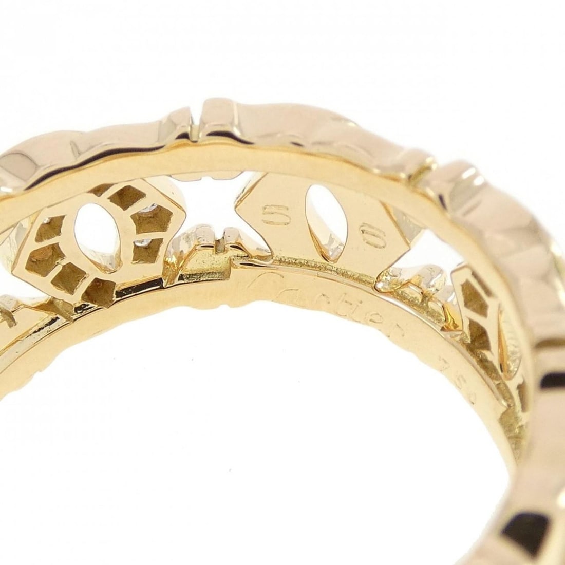 Cartier Entrelacés Small Half Ring - 4