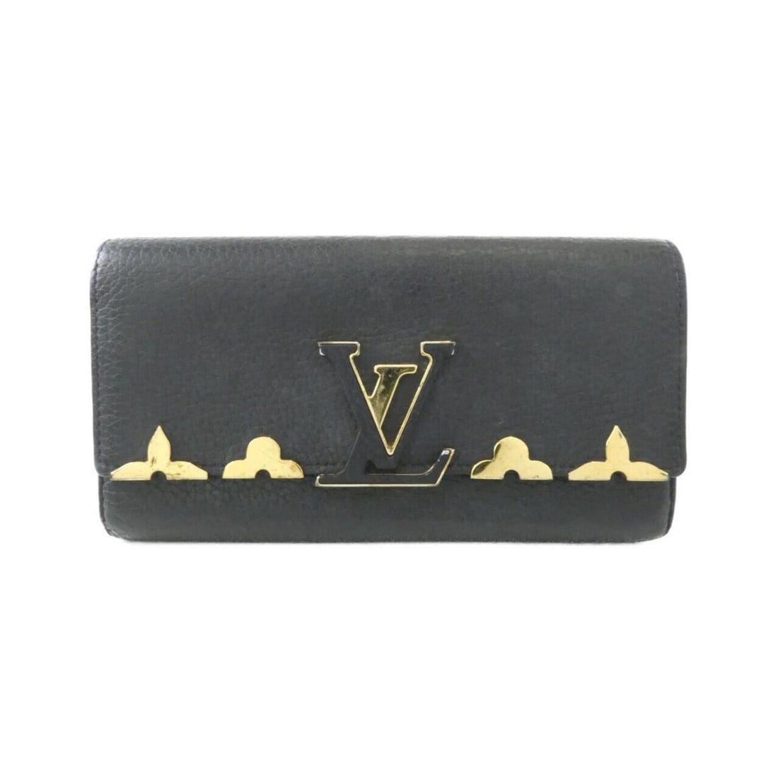 Louis Vuitton Portefeuille Capucines M64551 Wallet: --- Catalog ---Category: SizeSize (HxWxD): 11cm x 20cm x 2cm / 4.33'' x 7.87'' x 0.78''Category: DesignType: Long wallet (bi-fold)Color: BlackGender: Men,WomenCategory: GeneralMPN: M64551Brand: Louis 