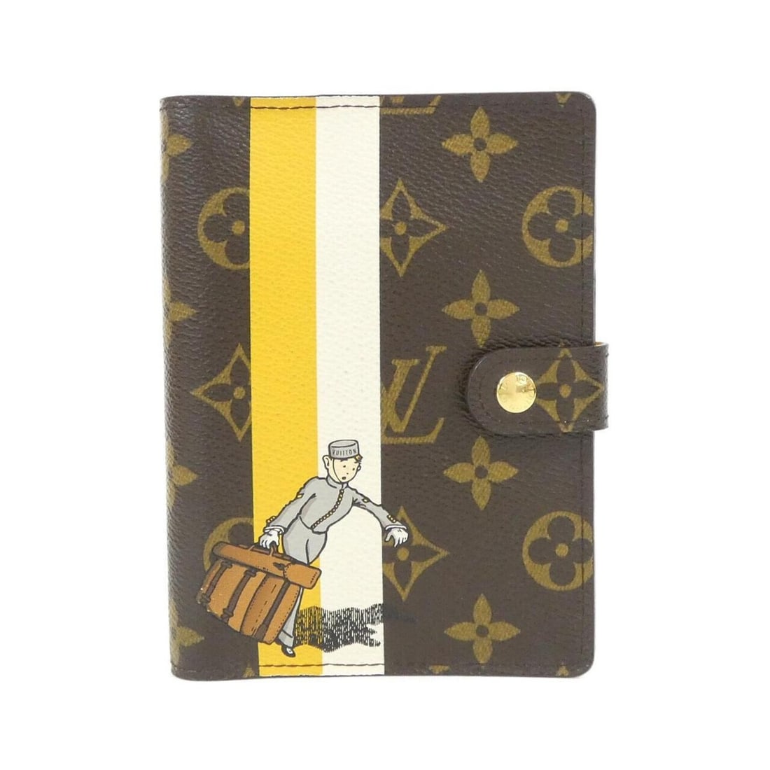 Louis Vuitton Monogram Groom Agenda PM R20019 Organizer: --- Catalog ---Category: DesignColor: YellowGender: Men,WomenCategory: GeneralMPN: R20019Brand: Louis VuittonCategory: Physical PropertiesSize (HxWxD): 15cm x 10cm x 2cm / 5.9'' x 3.93'' x 0.78''--- I