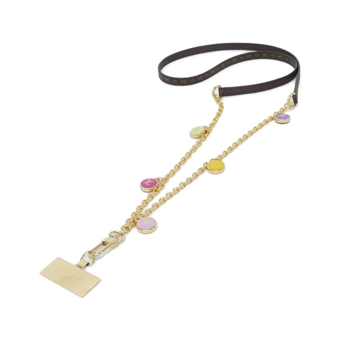 Louis Vuitton Monogram Phone Strap LV Confetti M03513 (1 of 12)