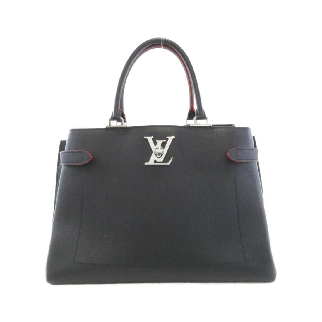 Louis Vuitton Lockme Day M53645 Handbag: --- Catalog ---Category: SizeSize (HxWxD): 24cm x 34cm x 16cm / 9.44'' x 13.38'' x 6.29''Category: DesignType: HandbagColor: Marine rougeGender: WomenMaterial: Leather Hardware Color: SilverLeather/Fu