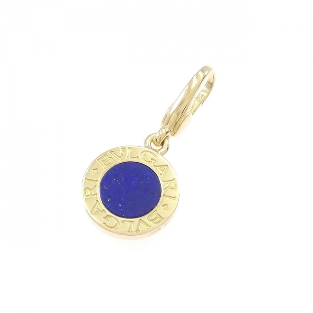 Bvlgari Charm: --- Catalog ---Category: SizePendant Size: 28mm x 13mm / 1.1'' x 0.51''Category: DesignColor: Yellow goldStone: Lapis lazuliGender: WomenMaterial: Yellow gold (18K)Necklace Type: PendantCategory: